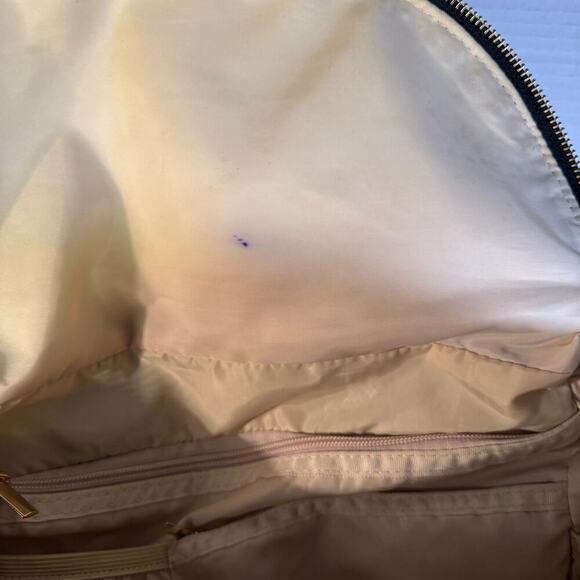 Miss Fong Vegan Leather Backpack Diaper Bag - Stylish & Functional - Picture 9 of 12